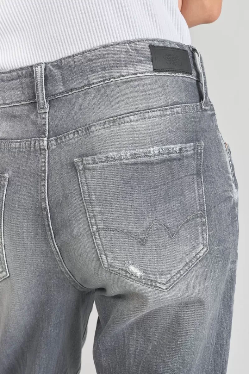 cosy_boyfit_eme_jeans_destroy_gris_n_6.webp Le Temps des Cerises Coupe Boyfit-Cosy Boyfit 7/8Eme Jeans Destroy Gris N°3 Grey