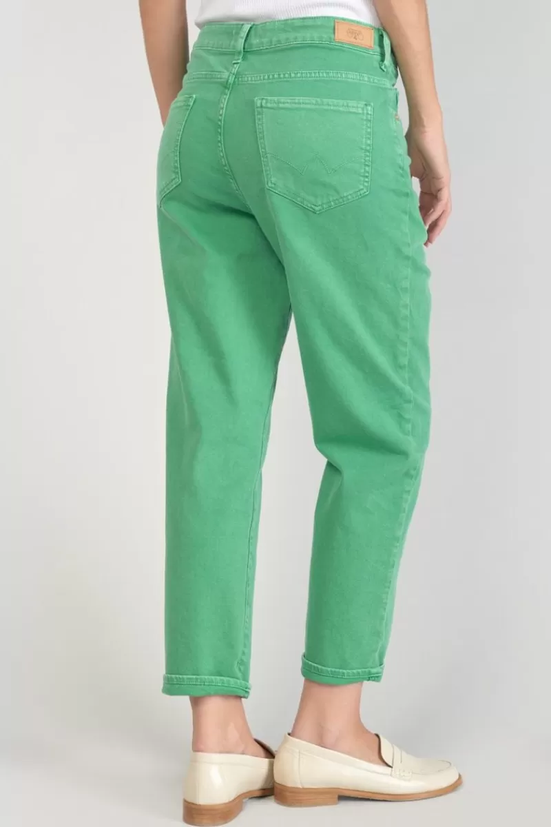 Le Temps des Cerises Coupe Boyfit-Cosy Boyfit 7/8Eme Jeans Vert Menthe Peppermint