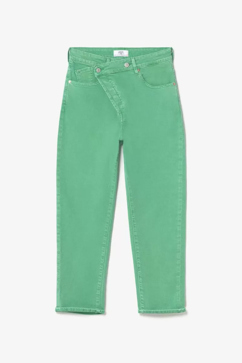 cosy_boyfit_eme_jeans_vert_menthe_7.webp Le Temps des Cerises Coupe Boyfit-Cosy Boyfit 7/8Eme Jeans Vert Menthe Peppermint