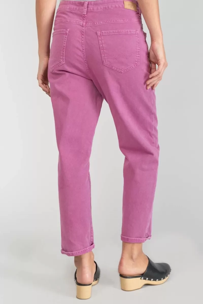 cosy_boyfit_eme_jeans_violet_rose_3.webp Le Temps des Cerises Coupe Boyfit-Cosy Boyfit 7/8Eme Jeans Violet Rose Purple
