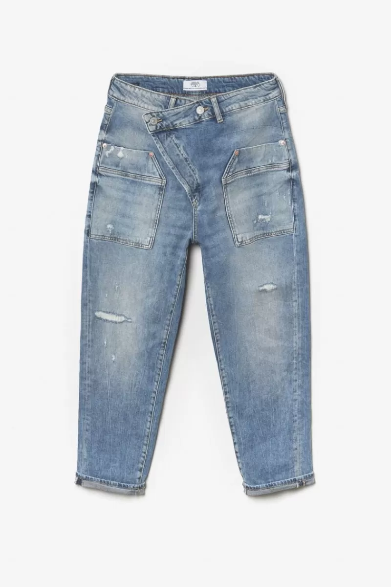 cosy_pocket_boyfit_eme_jeans_destroy_bleu_n_6.webp Le Temps des Cerises Coupe Boyfit-Cosy Pocket Boyfit 7/8Eme Jeans Destroy Bleu N°4 Blue