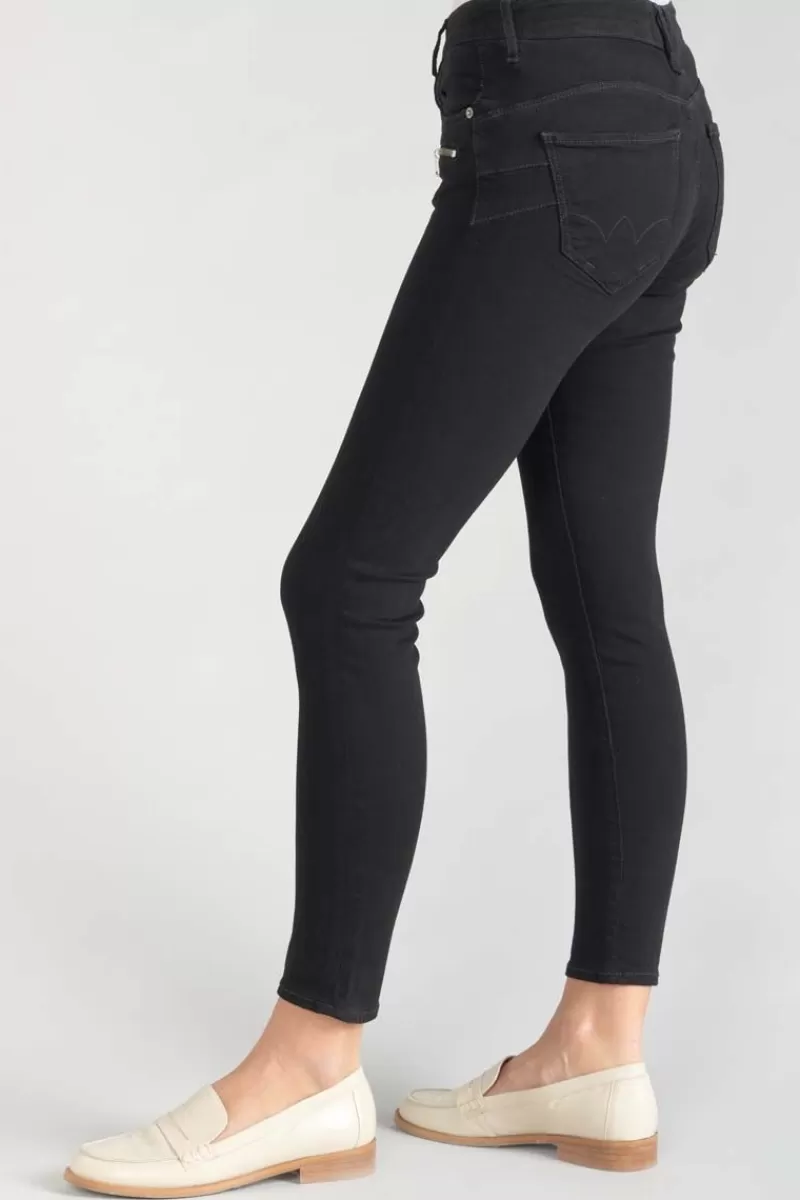 dado_pulp_slim_taille_haute_eme_jeans_noir_n_4.webp Le Temps des Cerises Coupe Slim-Dado Pulp Slim Taille Haute 7/8Eme Jeans Noir N°0 Black / Black