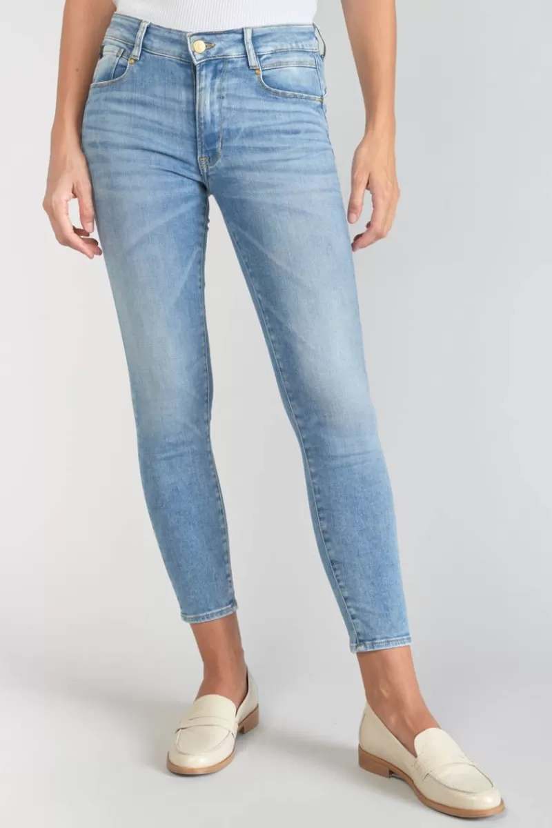 Le Temps des Cerises Coupe Slim-Dari Pulp Slim Taille Haute 7/8Eme Jeans Bleu N°4 Blue