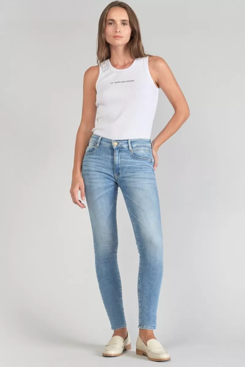 dari_pulp_slim_taille_haute_eme_jeans_bleu_n_3.webp Le Temps des Cerises Coupe Slim-Dari Pulp Slim Taille Haute 7/8Eme Jeans Bleu N°4 Blue