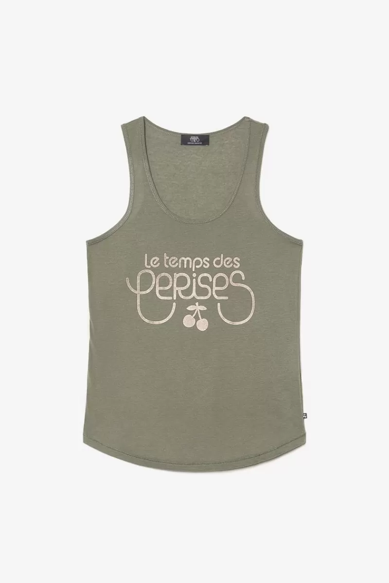 debardeur_debtrame_kaki_6.webp Le Temps des Cerises T-Shirts & Débardeurs-Debardeur Debtrame Kaki Lizard