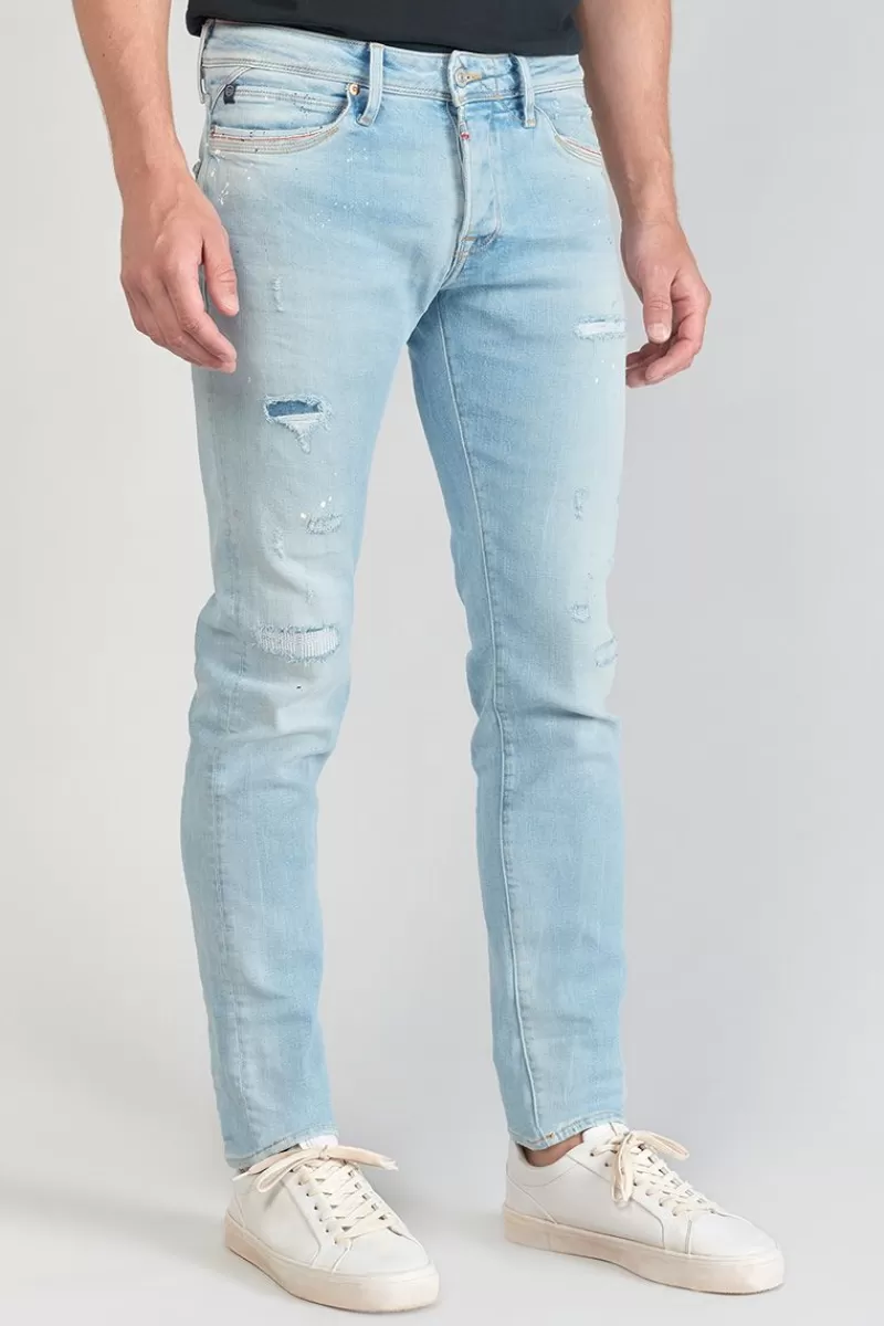 Le Temps des Cerises Coupe Adjusted-Delphes 700/11 Adjusted Jeans Destroy Bleu N°5 Blue