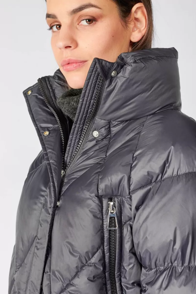 doudoune_dotti_noire_4.webp Le Temps des Cerises Manteaux & Doudounes-Doudoune Dotti Noire Black