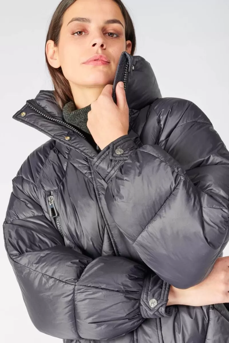 doudoune_dotti_noire_5.webp Le Temps des Cerises Manteaux & Doudounes-Doudoune Dotti Noire Black