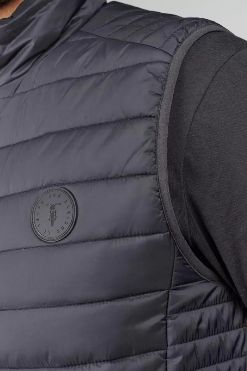 doudoune_sans_manches_croz_bleu_marine_4.webp Le Temps des Cerises Vestes & Manteaux-Doudoune Sans Manches Croz Bleu Marine Navy