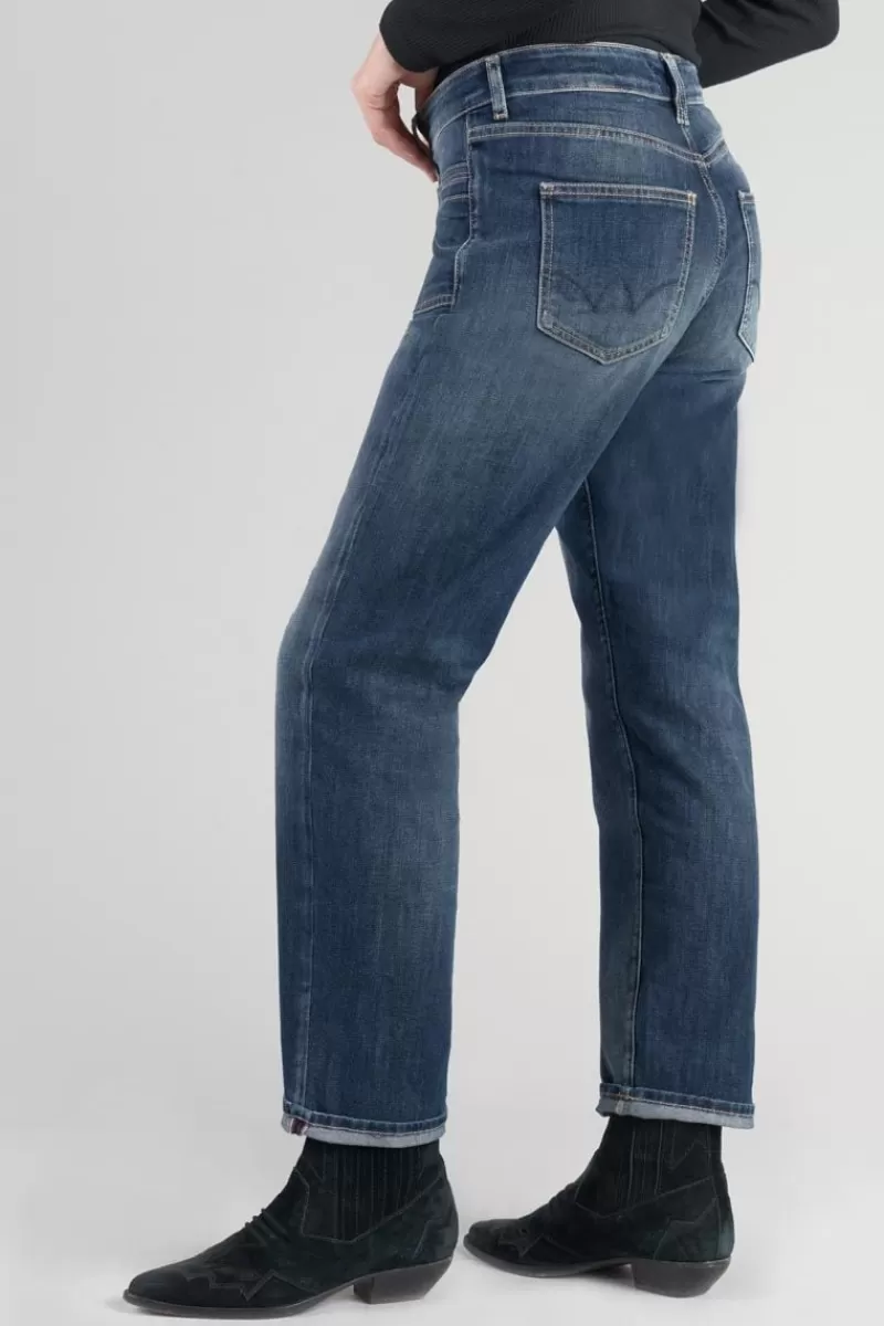 fafa__mom_taille_haute_eme_jeans_destroy_bleu_n_2.webp Le Temps des Cerises Coupe Mom-Fafa 400/18 Mom Taille Haute 7/8Eme Jeans Destroy Bleu N°3 Blue