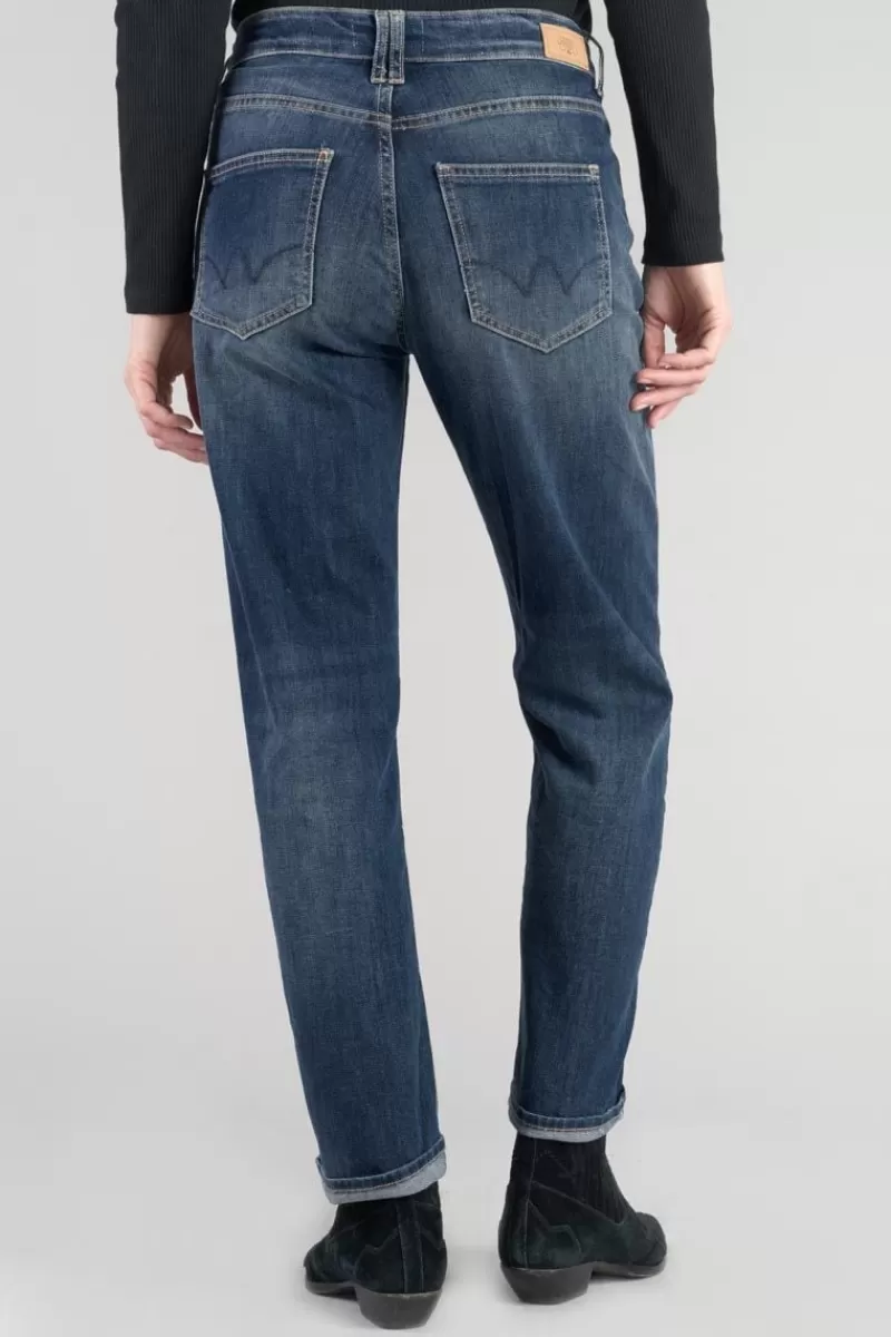 fafa__mom_taille_haute_eme_jeans_destroy_bleu_n_4.webp Le Temps des Cerises Coupe Mom-Fafa 400/18 Mom Taille Haute 7/8Eme Jeans Destroy Bleu N°3 Blue