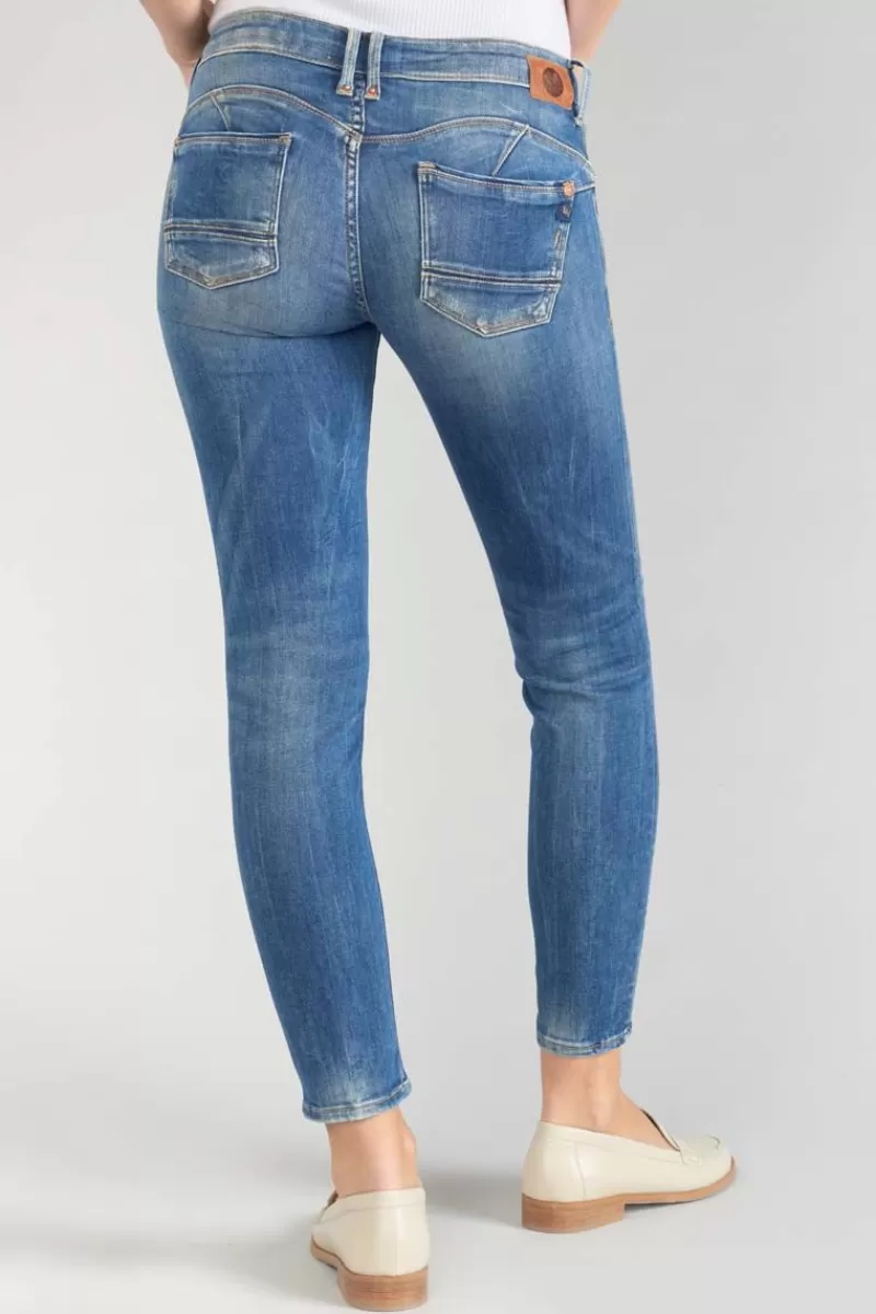 fino_pulp_slim_eme_jeans_destroy_bleu_n_2.webp Le Temps des Cerises Coupe Slim-Fino Pulp Slim 7/8Eme Jeans Destroy Bleu N°3 Blue