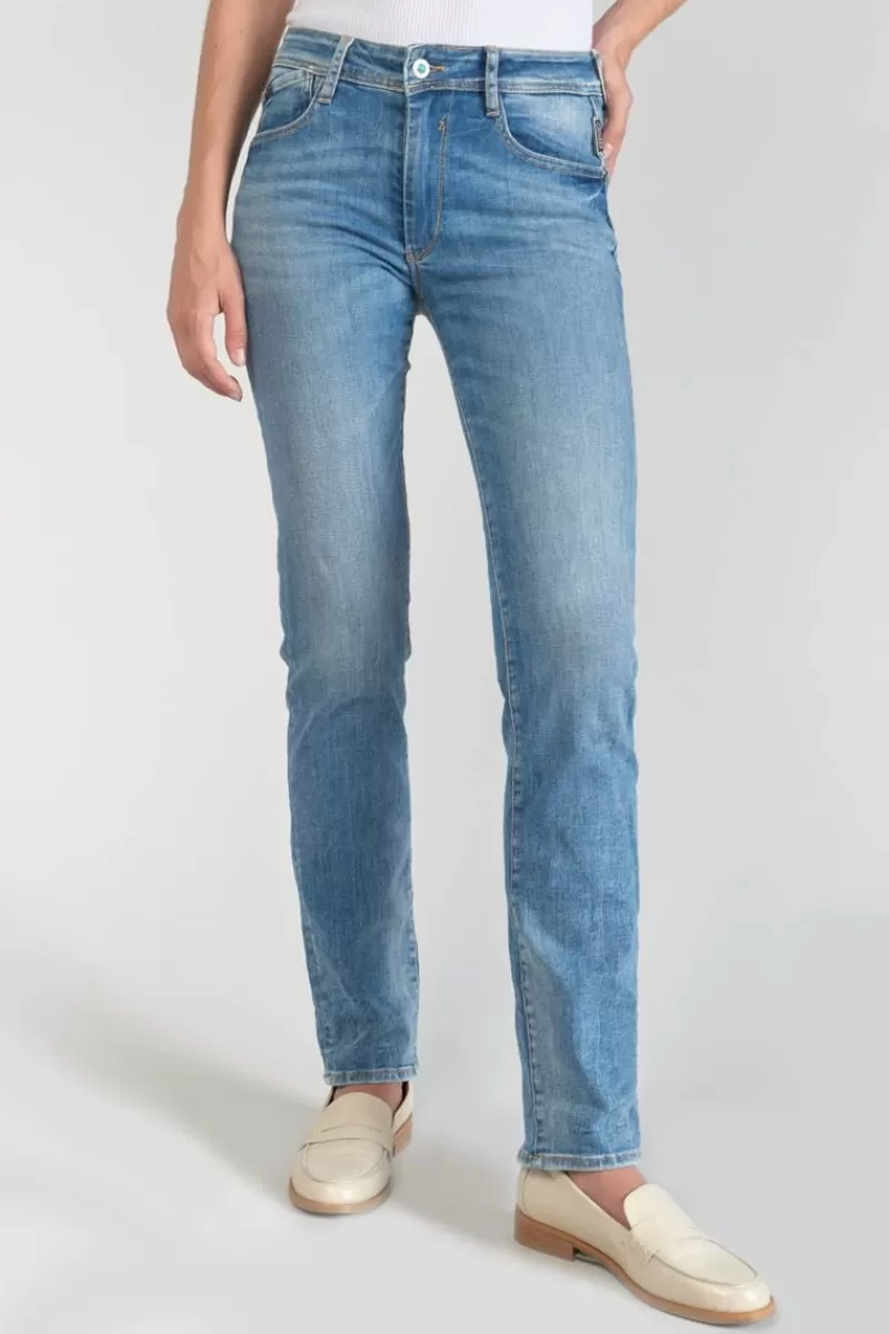 Le Temps des Cerises Coupe Regular-Foxe Pulp Regular Taille Haute Jeans Bleu N°4 Blue