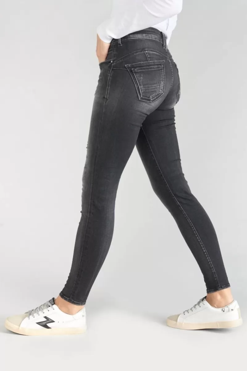 geos_pulp_slim_eme_jeans_destroy_noir_n_4.webp Le Temps des Cerises Coupe Slim-Geos Pulp Slim 7/8Eme Jeans Destroy Noir N°1 Black / Black