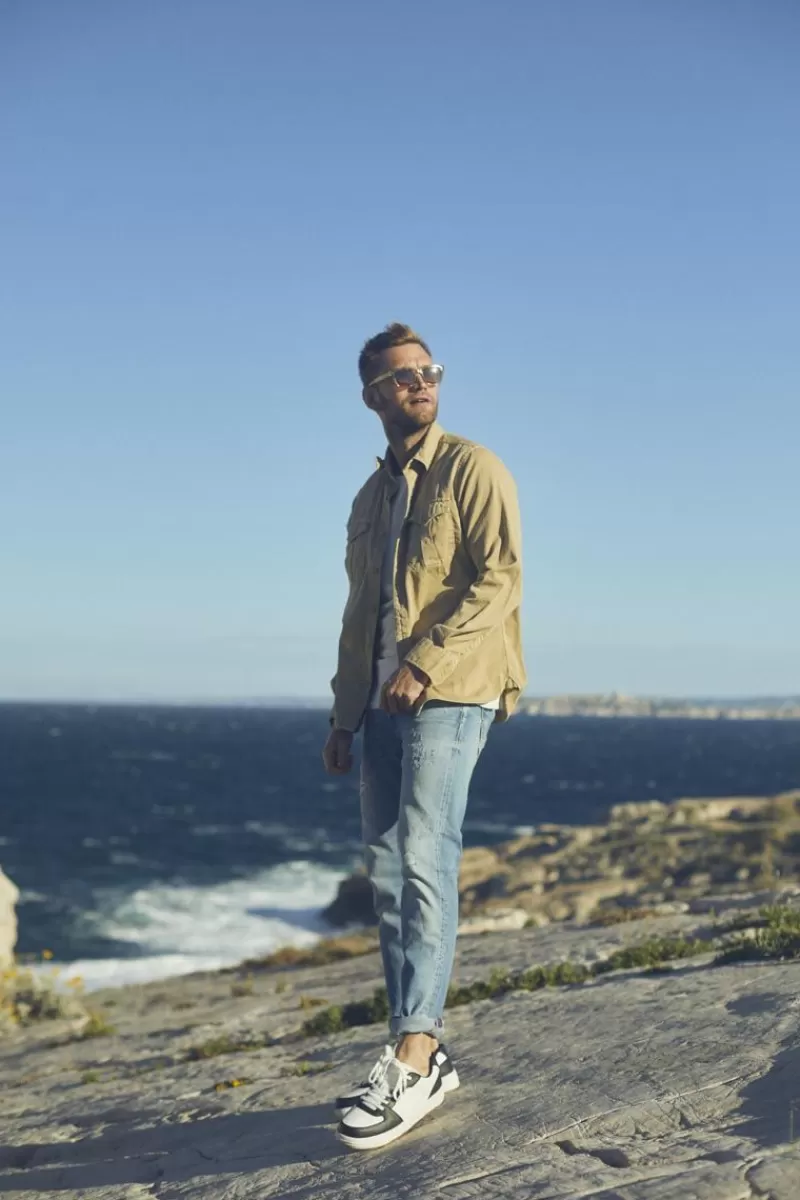 Le Temps des Cerises Coupe Adjusted-Ginier 700/11 Adjusted Jeans Destroy Bleu N°4 Blue