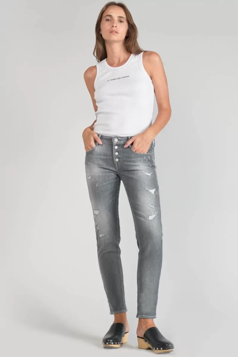goudes_power_skinny_eme_jeans_destroy_gris_n_1.webp Le Temps des Cerises Coupe Skinny-Goudes Power Skinny 7/8Eme Jeans Destroy Gris N°3 Grey