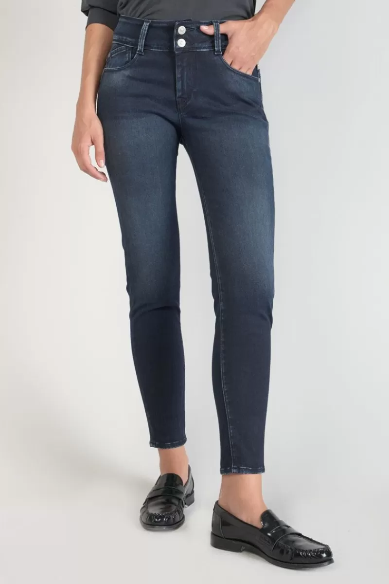 Le Temps des Cerises Coupe Slim-Gush Ultra Pulp Slim 7/8Eme Jeans Bleu-Noir N°1 Blue / Black