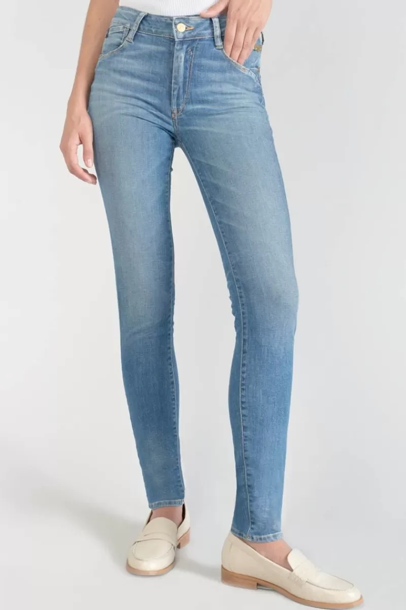 Le Temps des Cerises Coupe Slim-Houp Pulp Slim Taille Haute Jeans Bleu N°3 Blue