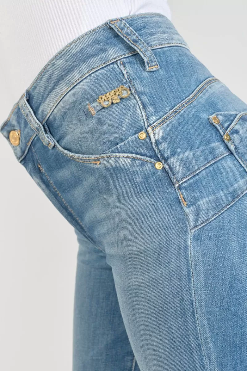 Le Temps des Cerises Coupe Slim-Houp Pulp Slim Taille Haute Jeans Bleu N°3 Blue