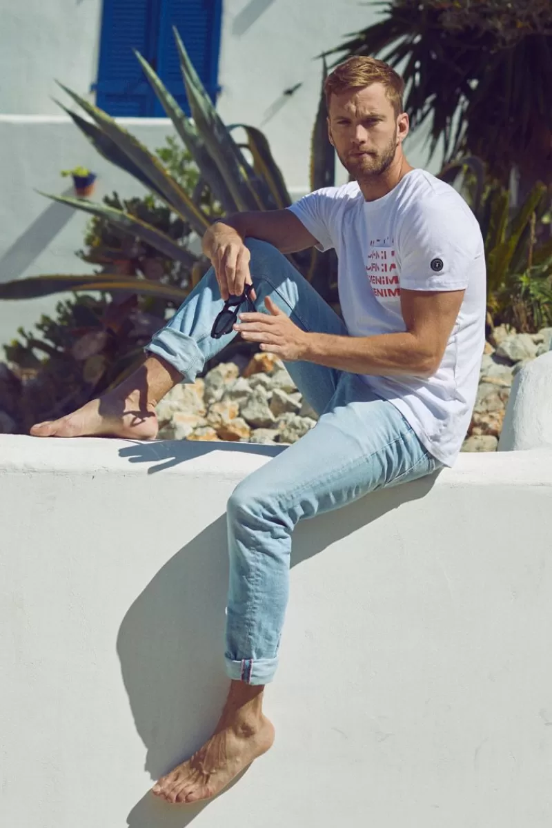 Le Temps des Cerises Coupe Adjusted-Jogg 700/11 Adjusted Jeans Bleu N°5 Blue