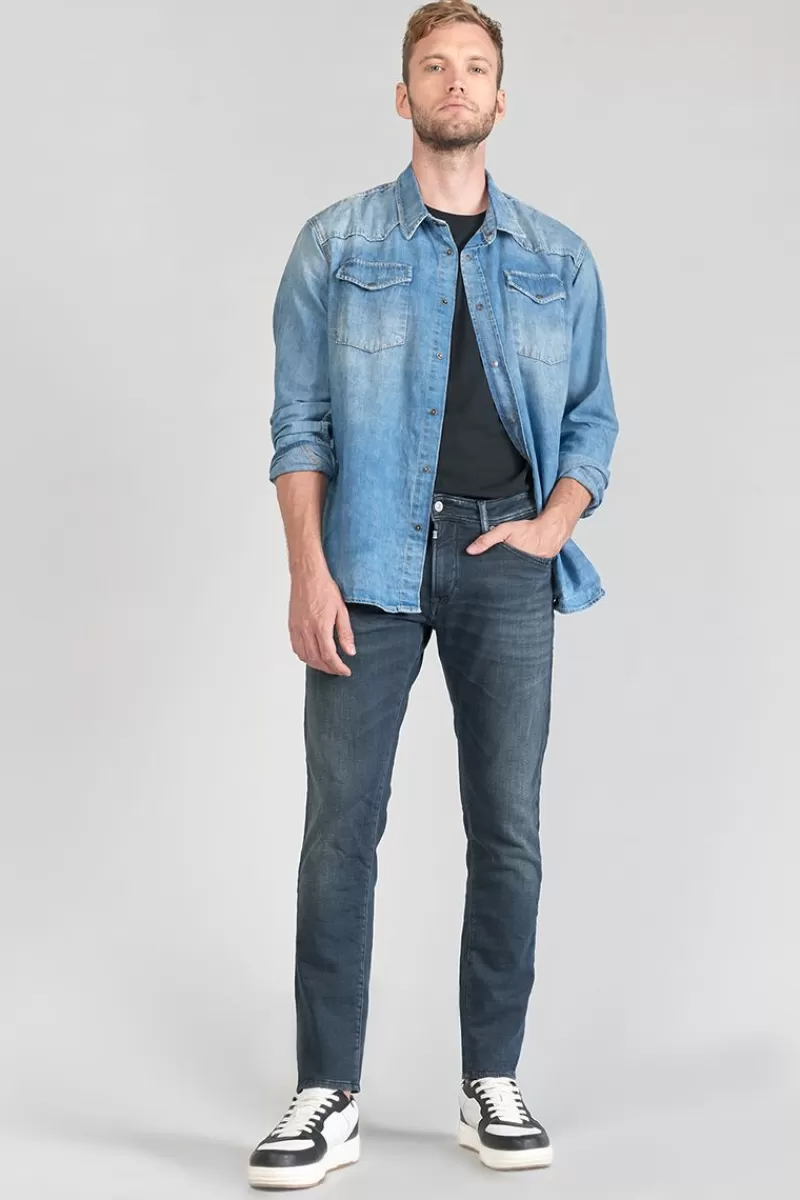 Le Temps des Cerises Coupe Adjusted-Jogg 700/11 Adjusted Jeans Bleu-Noir N°2 Blue / Black