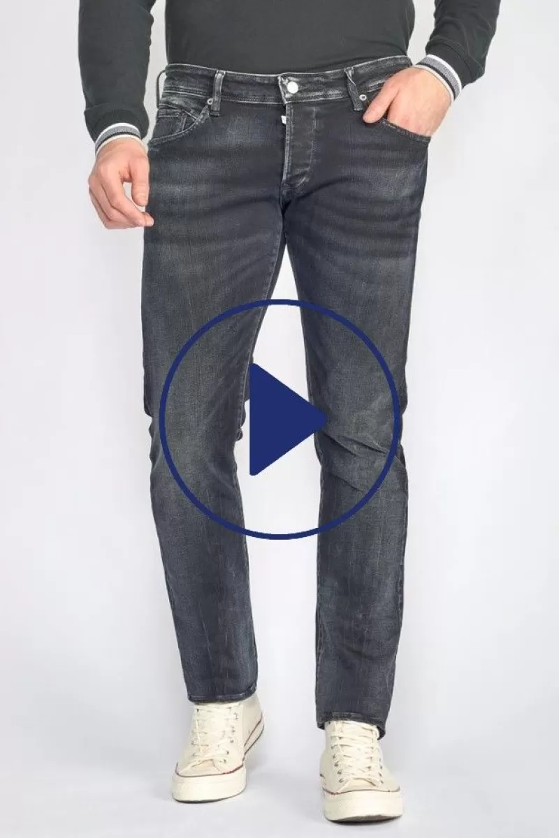Le Temps des Cerises Coupe Regular Confort-Jugando 800/12 Regular Jeans Bleu-Noir N°2 Blue / Black