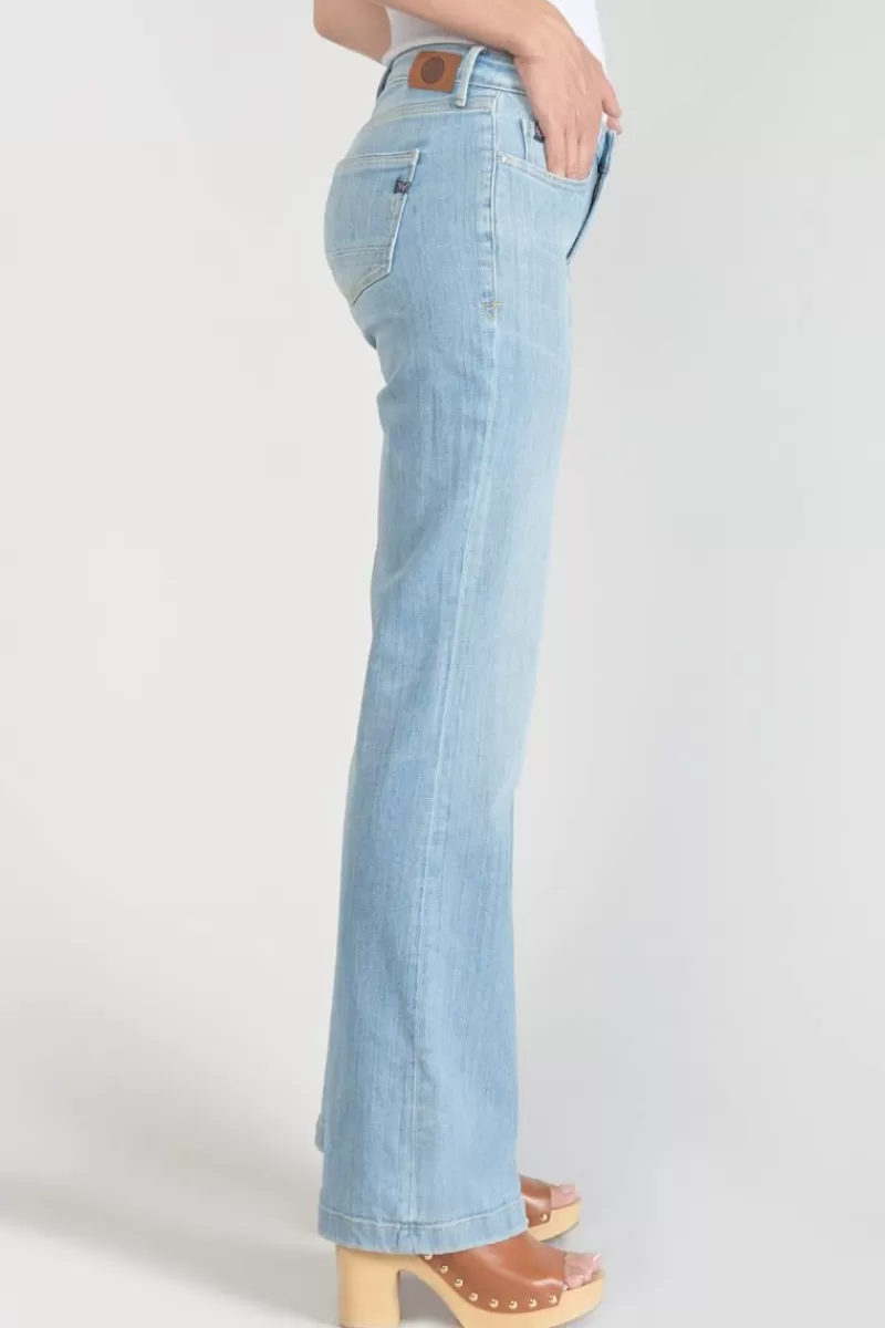 kadi_flare_jeans_bleu_n_3.webp Le Temps des Cerises Coupe Flare / Bootcut-Kadi Flare Jeans Bleu N°5 Blue