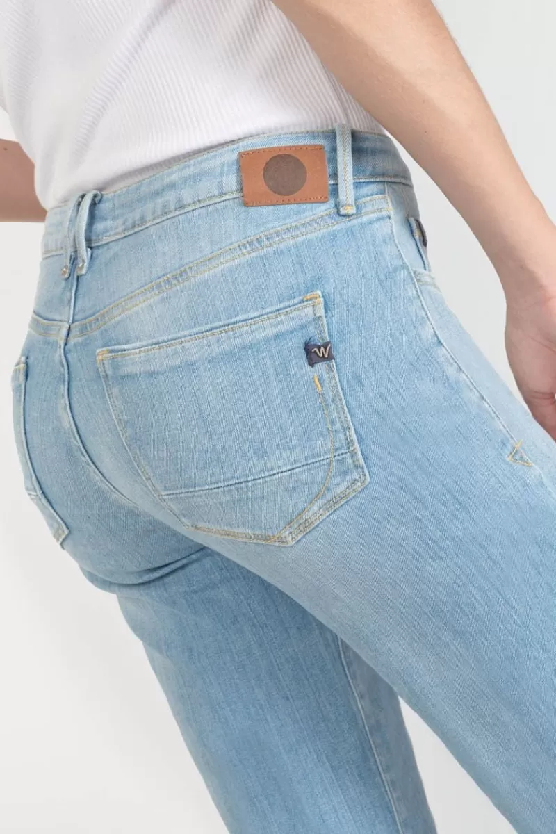 kadi_flare_jeans_bleu_n_4.webp Le Temps des Cerises Coupe Flare / Bootcut-Kadi Flare Jeans Bleu N°5 Blue