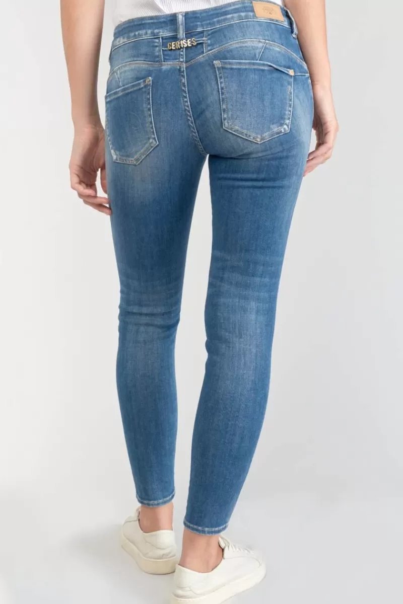 kawi_pulp_slim_eme_jeans_bleu_n_2.webp Le Temps des Cerises Coupe Slim-Kawi Pulp Slim 7/8Eme Jeans Bleu N°3 Blue