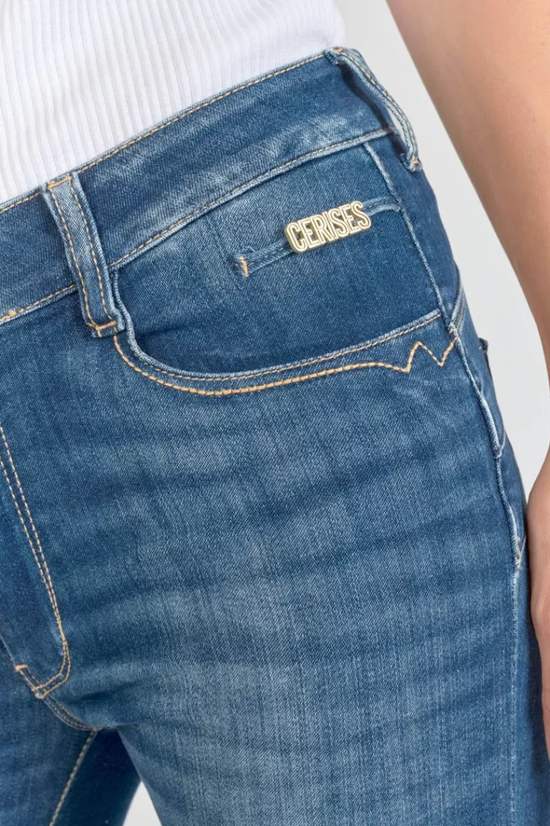 kirr_pulp_slim_taille_haute_eme_jeans_bleu_n_3.webp Le Temps des Cerises Coupe Slim-Kirr Pulp Slim Taille Haute 7/8Eme Jeans Bleu N°3 Blue