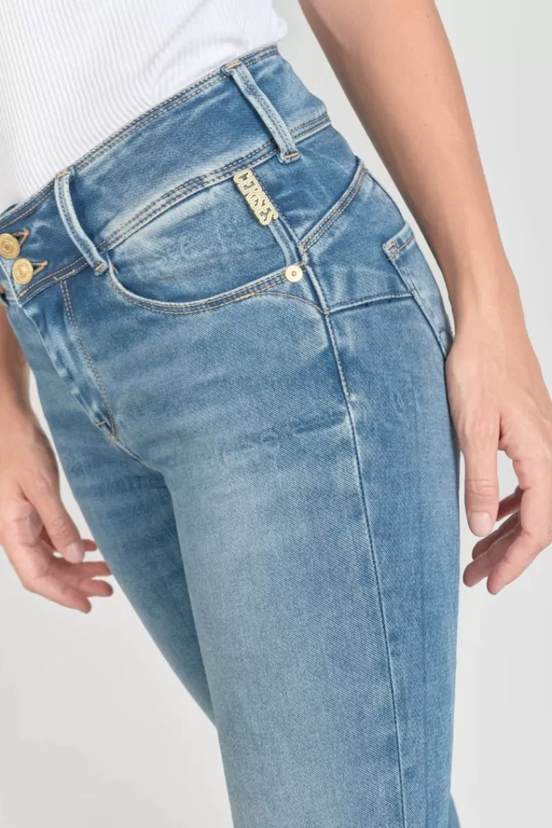 luri_ultra_pulp_slim_taille_haute_eme_jeans_bleu_n_5.webp Le Temps des Cerises Coupe Slim-Luri Ultra Pulp Slim Taille Haute 7/8Eme Jeans Bleu N°4 Blue
