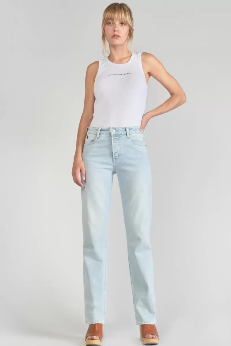 Le Temps des Cerises Coupe Regular-Lux 400/19 Mom Taille Haute Jeans Bleu N°5 Blue