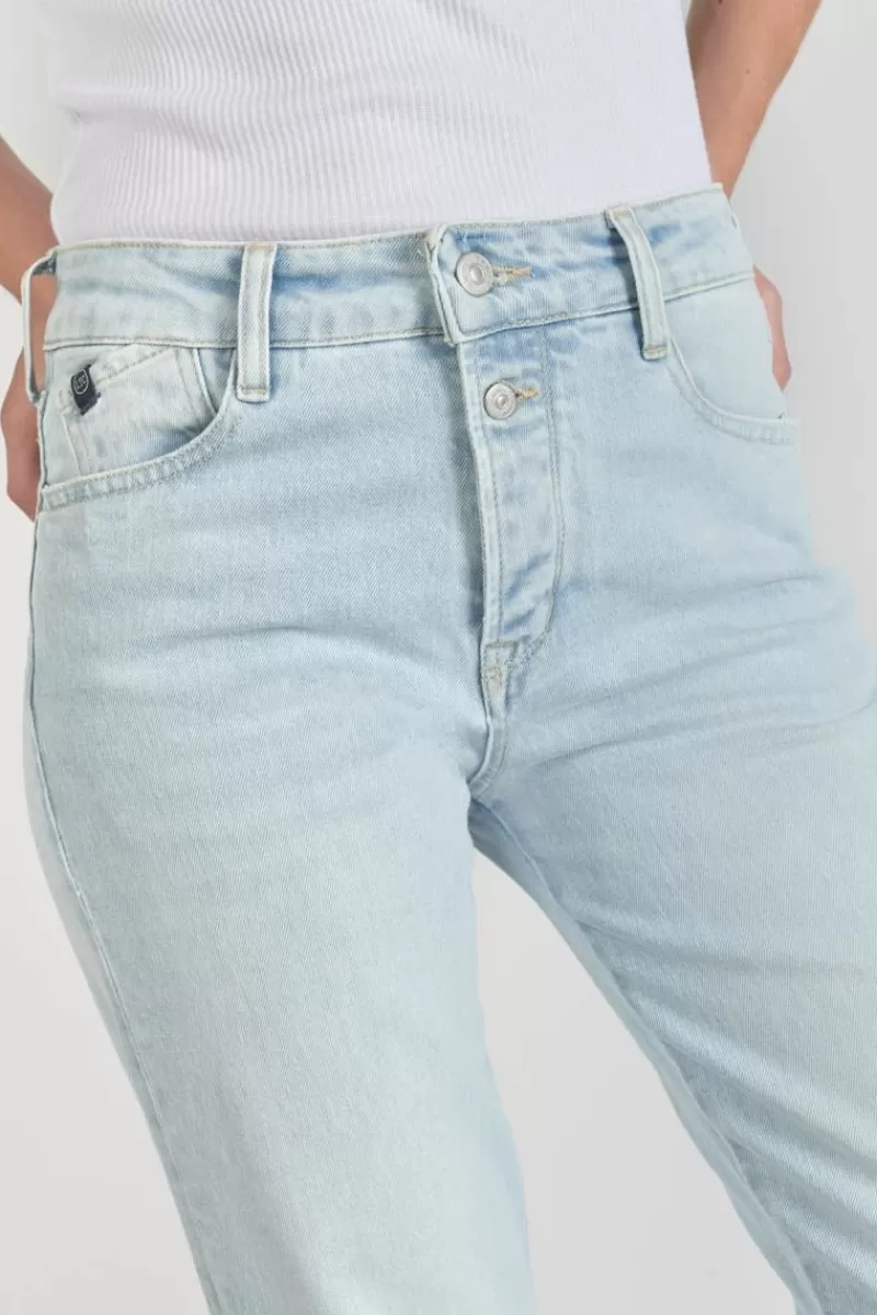 lux__mom_taille_haute_jeans_bleu_n_2.webp Le Temps des Cerises Coupe Regular-Lux 400/19 Mom Taille Haute Jeans Bleu N°5 Blue