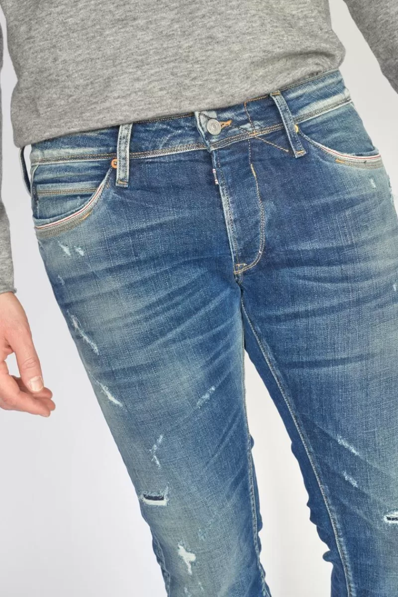 marvin__adjusted_jeans_destroy_vintage_bleu_n_4.webp Le Temps des Cerises Coupe Adjusted-Marvin 700/11 Adjusted Jeans Destroy Vintage Bleu N°2 Blue