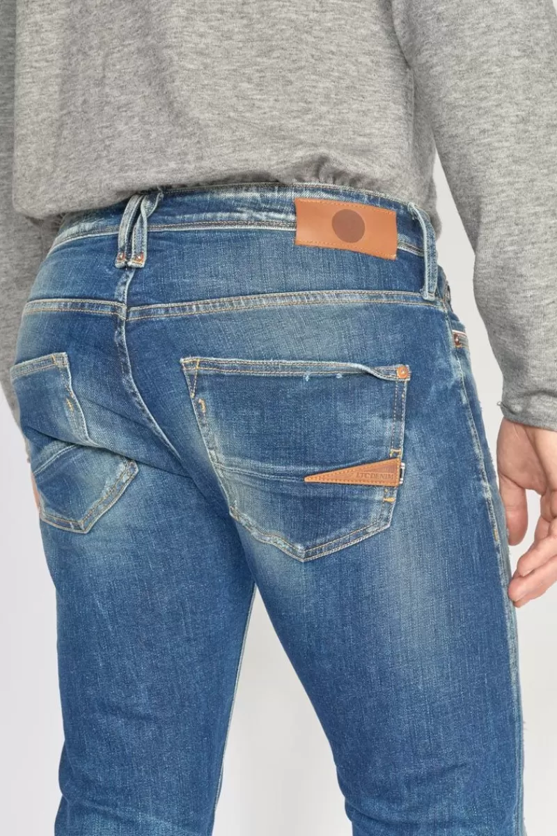 marvin__adjusted_jeans_destroy_vintage_bleu_n_5.webp Le Temps des Cerises Coupe Adjusted-Marvin 700/11 Adjusted Jeans Destroy Vintage Bleu N°2 Blue