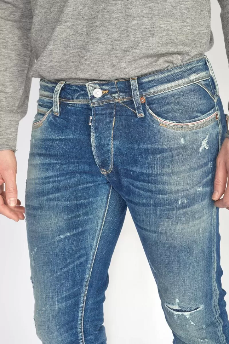 marvin__adjusted_jeans_destroy_vintage_bleu_n_6.webp Le Temps des Cerises Coupe Adjusted-Marvin 700/11 Adjusted Jeans Destroy Vintage Bleu N°2 Blue