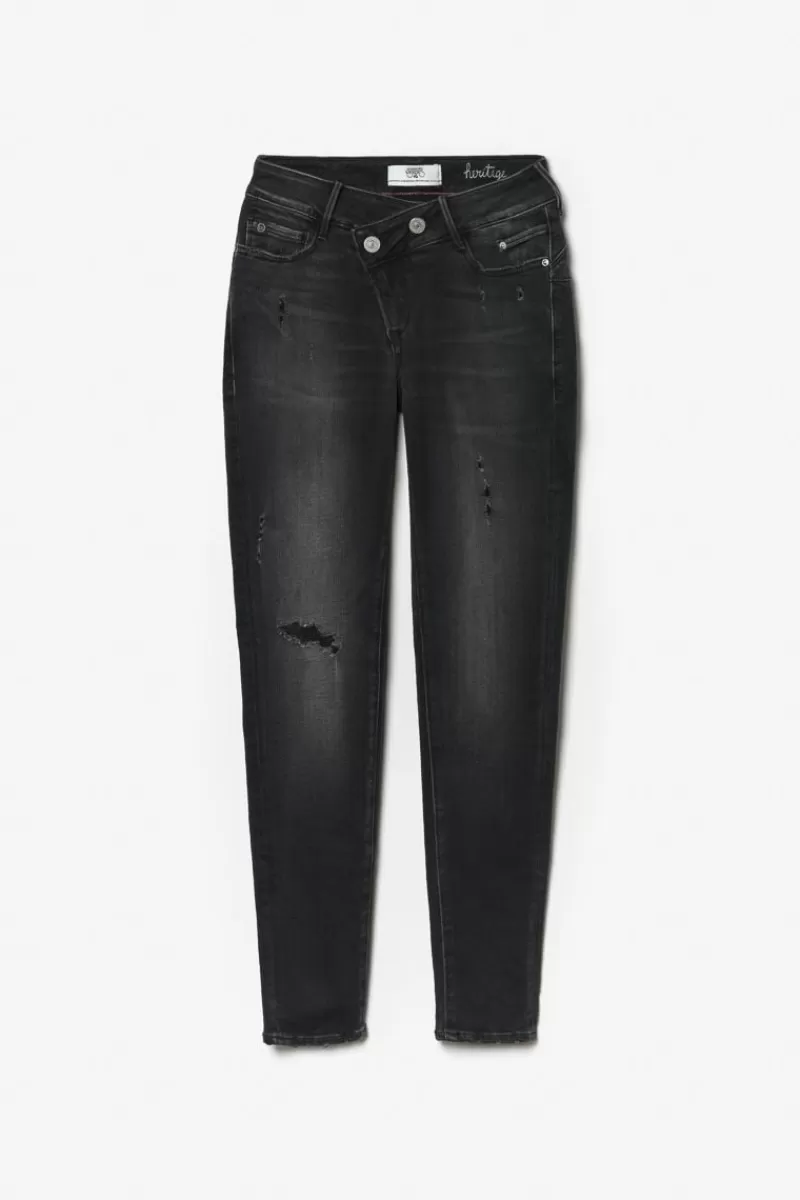 meteors_pulp_slim_eme_jeans_noir_n_6.webp Le Temps des Cerises Coupe Slim-Meteors Pulp Slim 7/8Eme Jeans Noir N°1 Black