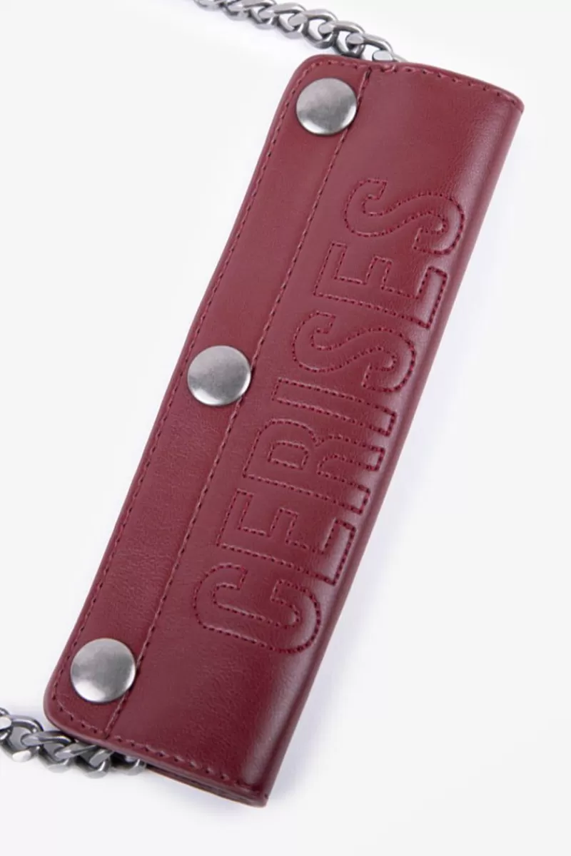 mini_sac_a_bandouliere_jade_bordeaux_plisse_2.webp Le Temps des Cerises Sacs & Portefeuilles-Mini Sac A Bandouliere Jade Bordeaux Plisse Rouge Fonce