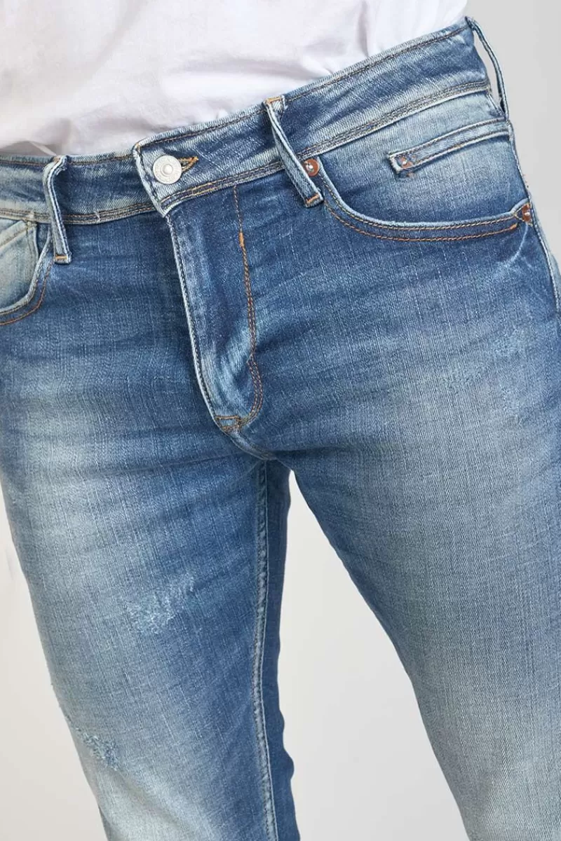 mistral_power_skinny_eme_jeans_destroy_bleu_n_2.webp Le Temps des Cerises Coupe Skinny-Mistral Power Skinny 7/8Eme Jeans Destroy Bleu N°3 Blue