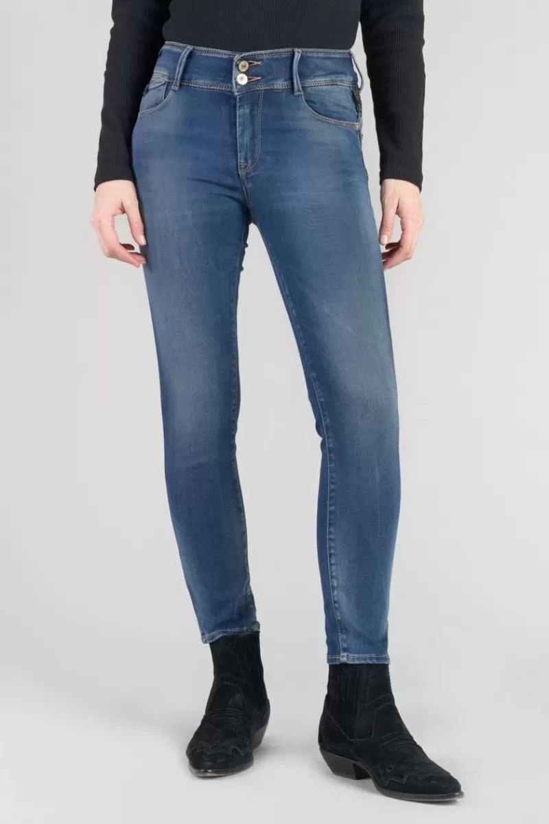 Le Temps des Cerises Coupe Slim-Mood Ultra Pulp Slim 7/8Eme Jeans Bleu N°3 Blue