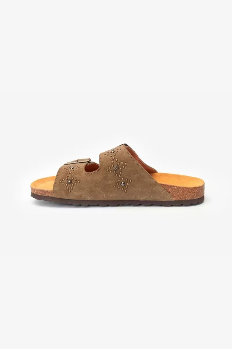 mules_cloutees_naomie_kaki_4.webp Le Temps des Cerises Chaussures-Mules Cloutees Naomie Kaki Khaki