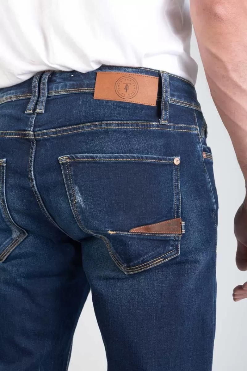 nicolay__adjusted_jeans_destroy_bleu_n_2.webp Le Temps des Cerises Coupe Adjusted-Nicolay 700/11 Adjusted Jeans Destroy Bleu N°1 Blue