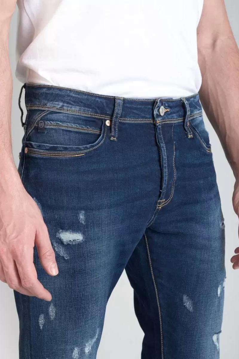 nicolay__adjusted_jeans_destroy_bleu_n_3.webp Le Temps des Cerises Coupe Adjusted-Nicolay 700/11 Adjusted Jeans Destroy Bleu N°1 Blue