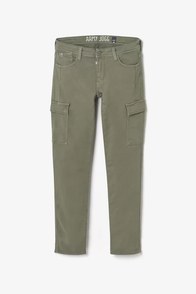 pantalon_army_jogg_slim_andrew_7.webp Le Temps des Cerises Pantalons & Chinos-Pantalon Army Jogg Slim Andrew Aloe