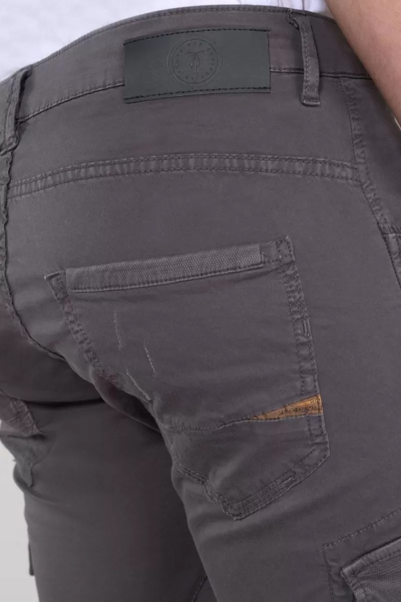 pantalon_cargo_alban_gris_6.webp Le Temps des Cerises Pantalons & Chinos-Pantalon Cargo Alban Gris Gunmetal