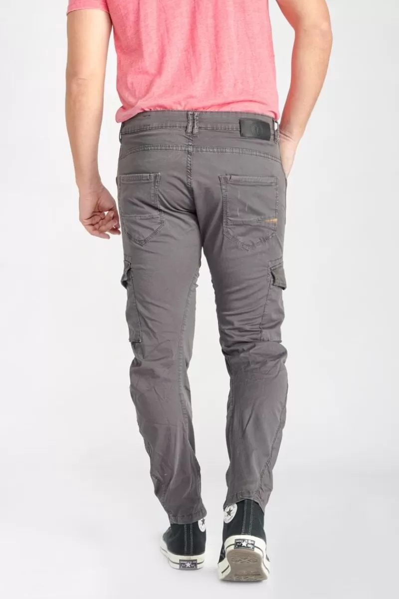 pantalon_cargo_alban_gris_7.webp Le Temps des Cerises Pantalons & Chinos-Pantalon Cargo Alban Gris Gunmetal