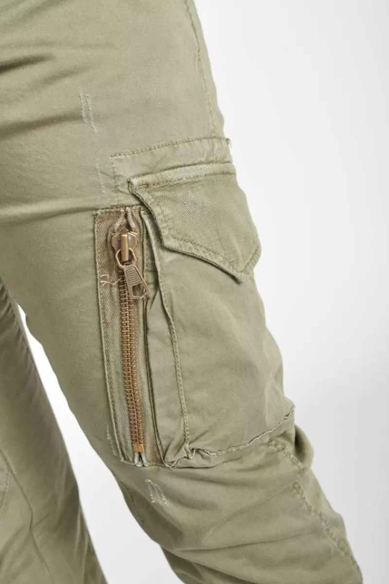pantalon_cargo_alban_kaki_4.webp Le Temps des Cerises Pantalons & Chinos-Pantalon Cargo Alban Kaki Khaki