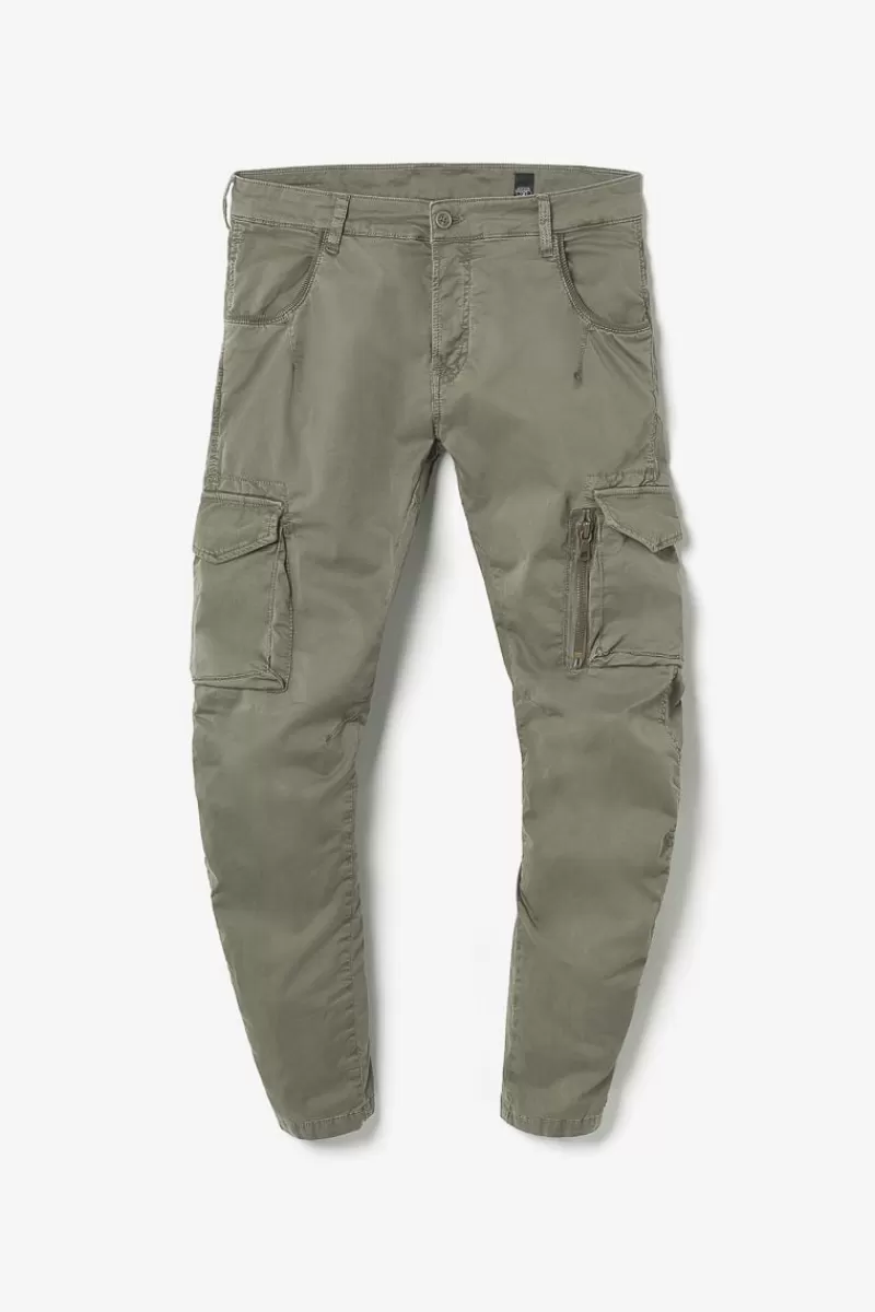 pantalon_cargo_alban_kaki_8.webp Le Temps des Cerises Pantalons & Chinos-Pantalon Cargo Alban Kaki Khaki