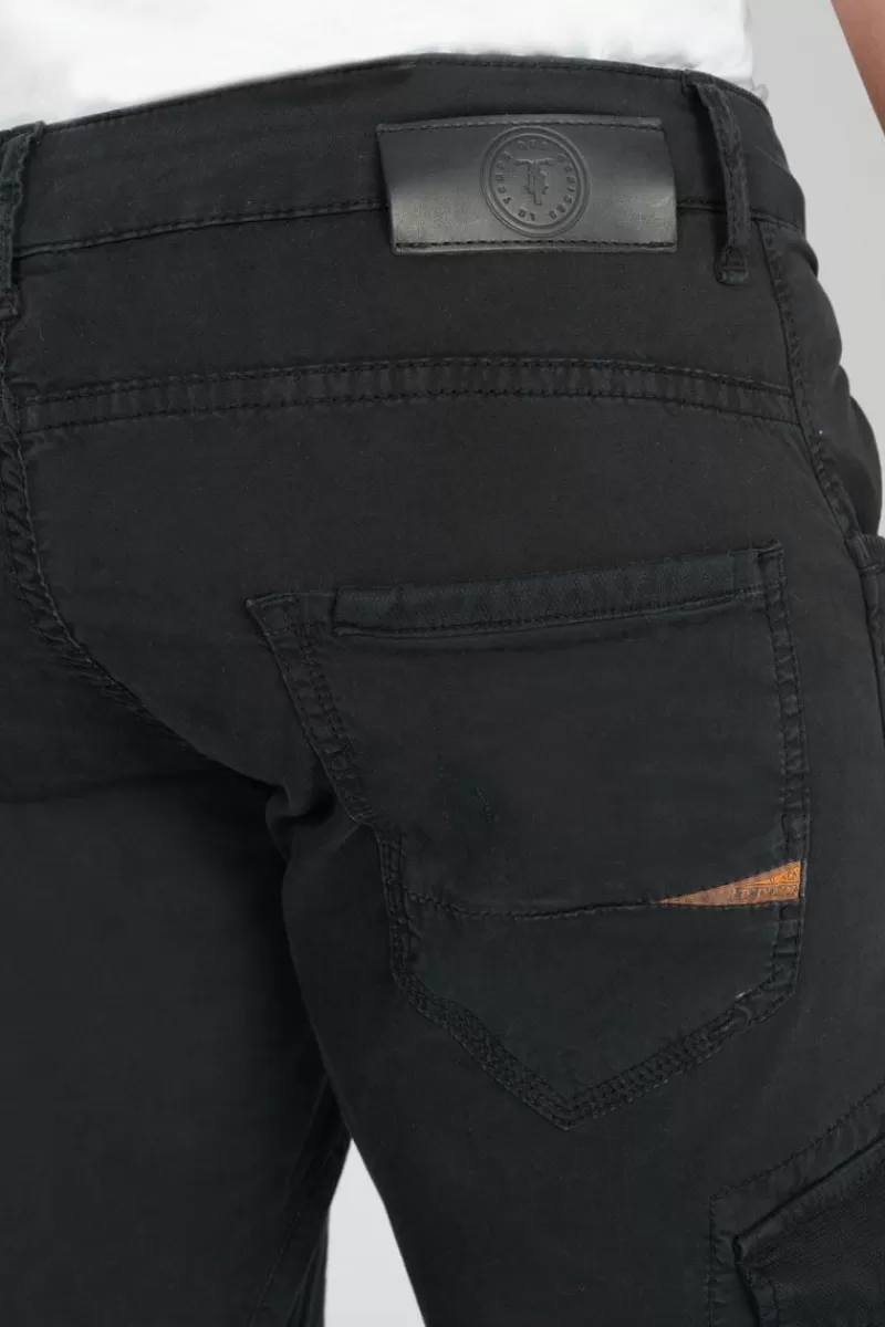 pantalon_cargo_alban_noir_2.webp Le Temps des Cerises Pantalons & Chinos-Pantalon Cargo Alban Noir Black