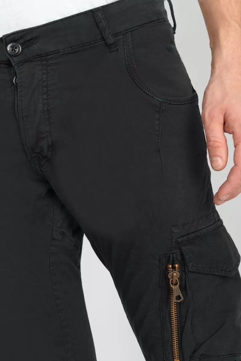 pantalon_cargo_alban_noir_3.webp Le Temps des Cerises Pantalons & Chinos-Pantalon Cargo Alban Noir Black